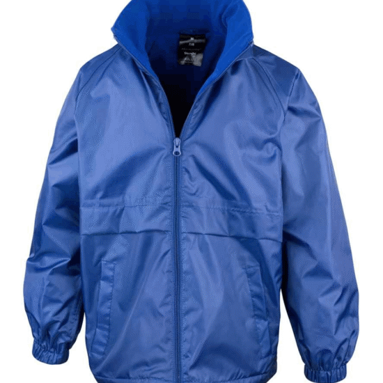 E). Fleece lined water proof jacket